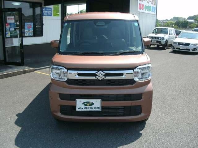 スペーシア ハイブリッドＸ　／衝突被害軽減ブレーキ／車線逸脱警報／アクセル踏み間違い防止／自動ハイビーム／障害物センサー／アダプティブクルーズ／カーテンエアバッグ／スマートキー／両側電動スライドドア／両席シートヒーター／ＬＥＤ（19枚目）