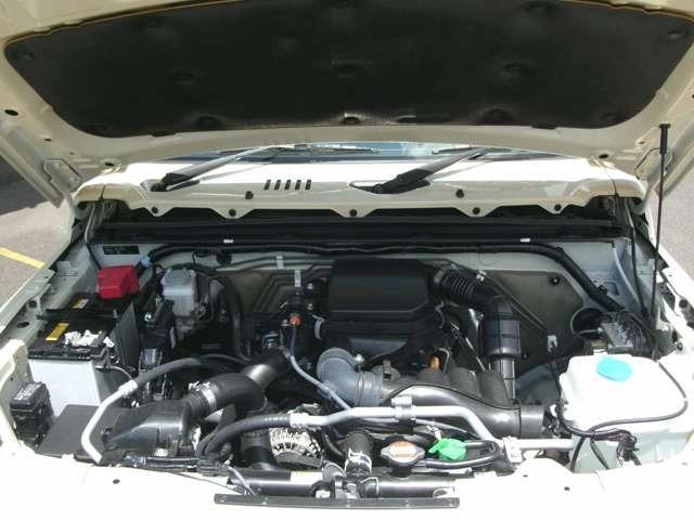 ジムニー ＸＣ　／４ＷＤ／ＡＴ４速／ターボ／衝突被害軽減ブレーキ／車線逸脱警報／アクセル踏み間違い防止／自動ハイビーム／障害物センサー／ＬＥＤライト／両席シートヒーター／スマートキー／ＥＴＣ車載器／純正アルミホイール（25枚目）