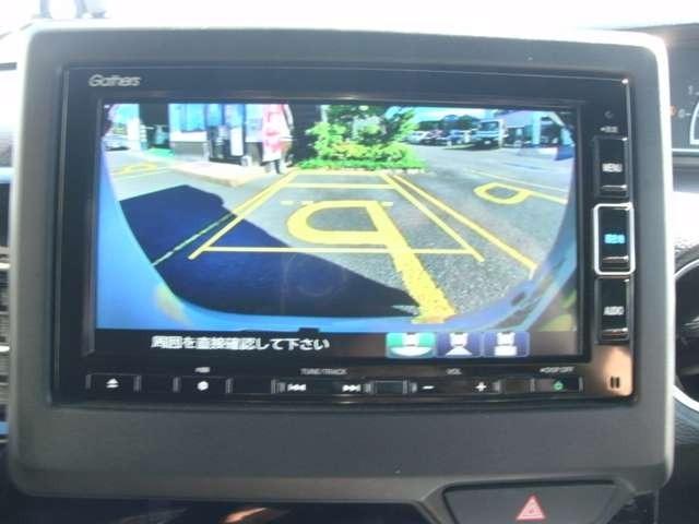 Ｎ－ＢＯＸカスタム Ｌ　ホンダセンシング　クルーズコントロール　ギャザズナビ　バックカメラ　左側電動スライドドア　フロントヒーター　シートヒーター　アルミホイール（3枚目）