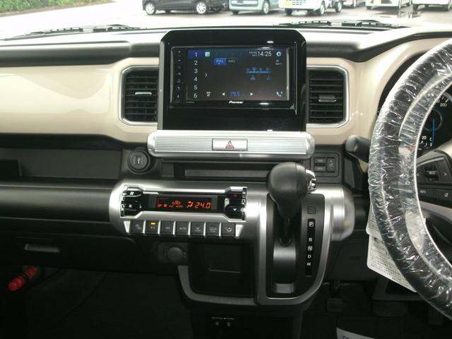 クロスビー ハイブリッドＭＶ　スズキセーフティサポート／ディーラーオプションディスプレイオーディオ／バックカメラ／ＥＴＣ／フロントシートヒーター／レーンアシスト／クルーズコントロール／クリアランスソナー／アルミホイール（5枚目）