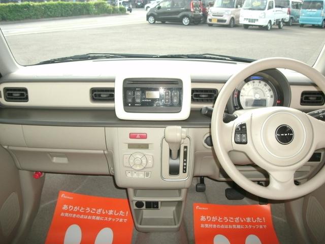 アルトラパン Ｌ　純正ＣＤチューナー／スマートキー／運転席シートヒーター／レーンアシスト／クリアランスソナー／プッシュスタート／スマートキー／アイドリングストップ／車検整備付き（4枚目）