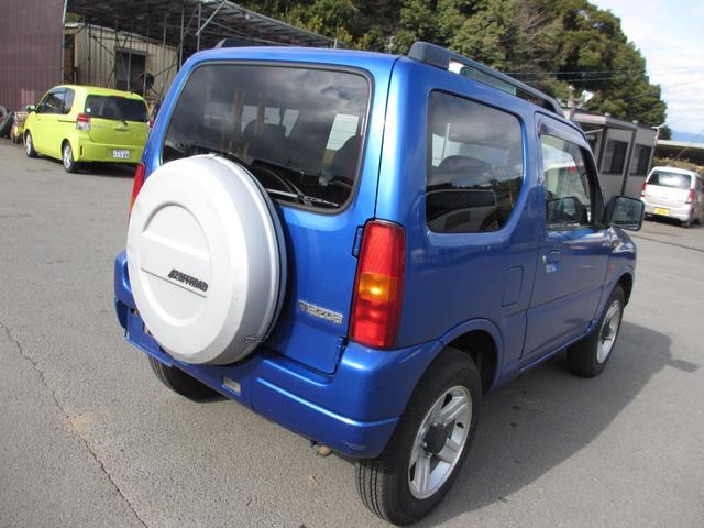 ＡＺオフロード ＸＣ　／４ＷＤ／ターボ／ＡＴ４速／純正アルミホイール／ルーフレール／背面タイヤ＆カバー／電動格納ドアミラー／タイミングチェーン／エアコン／パワステ／パワーウインドウ（8枚目）