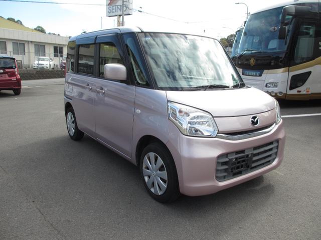 フレアワゴン XS プッシュスタート スマートキー パワースライドドア デュアルカメラブレーキサポート(3枚目)