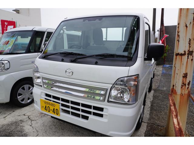 スクラムトラック ＫＣパワステ　４ＷＤ・デュアルカメラブレーキサポート・誤発進抑制機能（前進時・後退時・ブレーキ抑制付・車線逸脱警報機能・ふらつき警報機能・リアパーキングセンサー・ハイビームアシスト機能・アイドリングストップシステム（2枚目）
