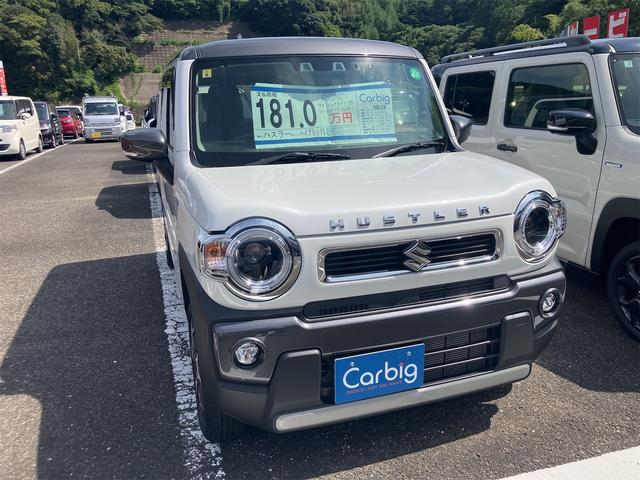 ハスラー ハイブリッドＸ　ドライブレコーダー　クリアランスソナー　オートクルーズコントロール　レーンアシスト　衝突被害軽減システム　ＬＥＤヘッドランプ　スマートキー　アイドリングストップ　電動格納ミラー　シートヒーター　ＣＶＴ（3枚目）