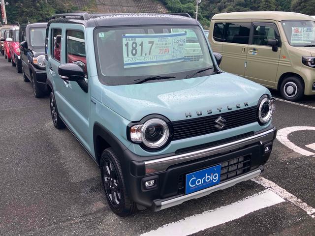 ハスラー タフワイルド　クリアランスソナー　オートクルーズコントロール　レーンアシスト　衝突被害軽減システム　オートライト　ＬＥＤヘッドランプ　ヘッドライトウォッシャー　スマートキー　アイドリングストップ　電動格納ミラー（15枚目）