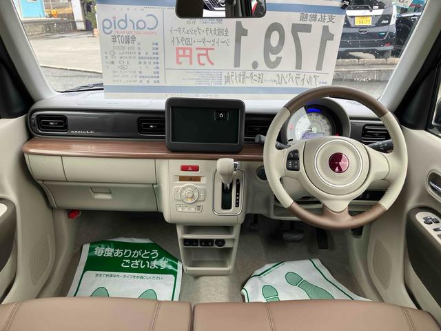 アルトラパンＬＣ Ｘ　全周囲カメラ　クリアランスソナー　レーンアシスト　衝突被害軽減システム　オートライト　ＬＥＤヘッドランプ　スマートキー　アイドリングストップ　電動格納ミラー　シートヒーター　ベンチシート　ＣＶＴ（2枚目）