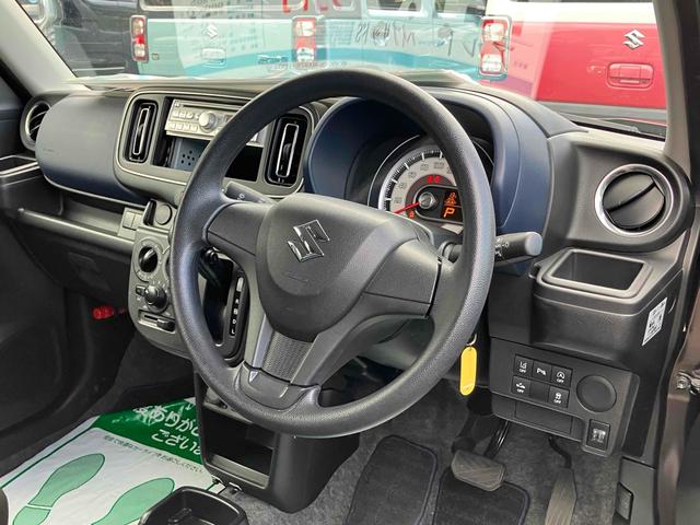 アルト ハイブリッドS クリアランスソナー レーンアシスト 衝突被害軽減システム オートライト キーレスエントリー アイドリングストップ 電動格納ミラー シートヒーター CVT 盗難防止システム ABS ESC CD(22枚目)