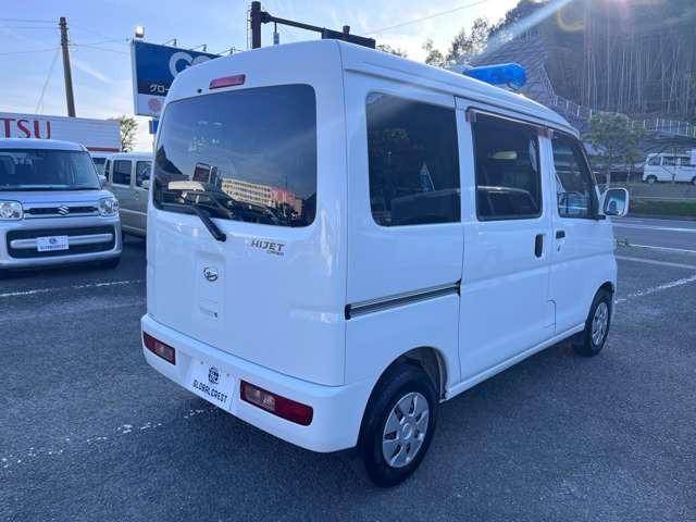 ハイゼットカーゴ クルーズＳＡＩＩＩ　衝突被害軽減ブレーキ　車線逸脱警報　障害物センサー　アイドリングストップ　パワーウインドウ　キーレスエントリー　ＡＴ４速　ハイルーフ　広報車　ＹＯＳＡＫＯＩ地方車（9枚目）