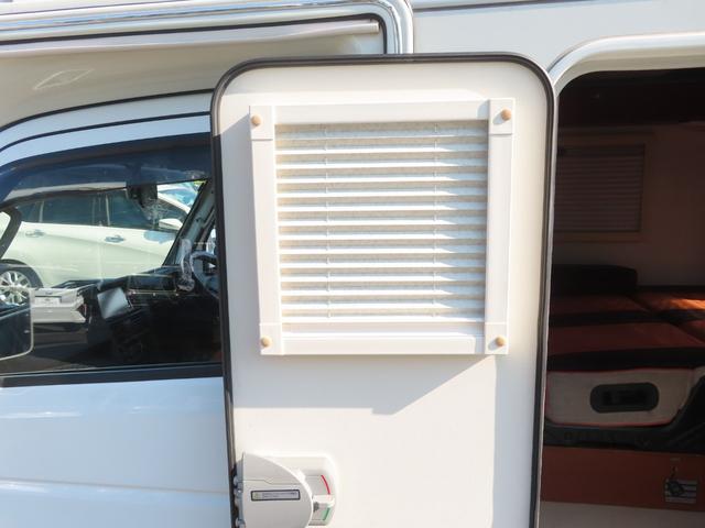 キャリイトラック KX KXグレード 走行充電 FFヒーター 外部充電入力 社外ナビTV リアテレビ ETC車載器 シンク レンジ シャワー POPアップルーフ 定員4人(36枚目)