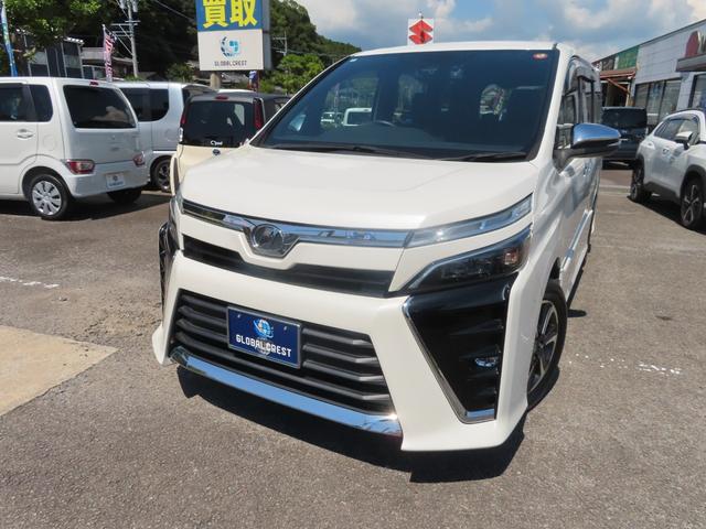 ヴォクシー ZS 煌 アルパインナビ&フリップダウンモニター 両側電動スライドドア 禁煙車 ETC トヨタセフティセンス ドライブレコーダー ETC レーンアシスト エアロ 3列シート 7人乗り(2枚目)