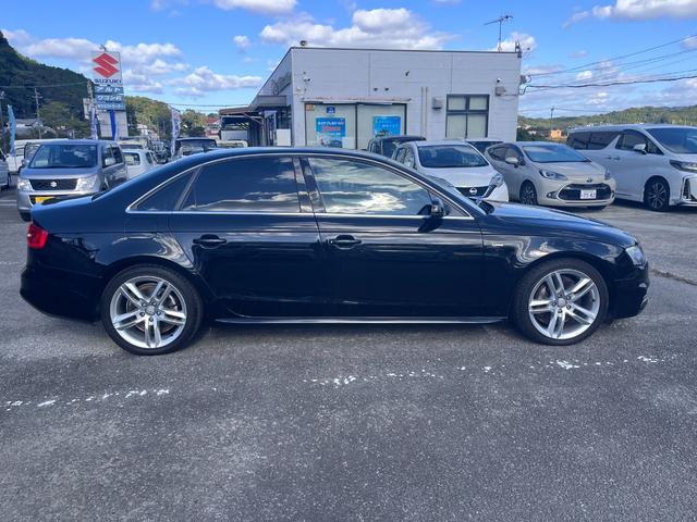 Ａ４ ２．０ＴＦＳＩクワトロ　Ｓラインパッケージ　４ＷＤ　ハーフレザー　左右パワーシート　禁煙車　１８インチ純正アルミホイール（8枚目）