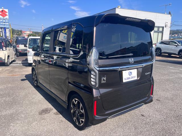 N-BOXカスタム G・EXターボホンダセンシング 純正メモリーナビフルセグTV バックモニター 純正ビルトインETC ハーフレザーシート ホンダセンシング 前後ドラレコ クルーズコントロール 禁煙車(37枚目)