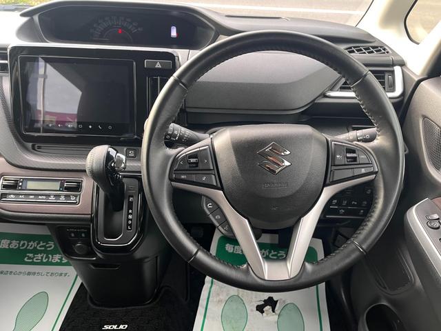 ソリオバンディット ハイブリッドＭＶ　アダプティブクルーズコントロール／レーンアシスト／クリアランスソナー／両側スライドドア・片側電動／ＬＥＤヘッドランプ／プッシュスタート／スマートキー／オートマチックハイビーム（14枚目）