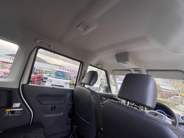 スペーシアカスタム XSリミテッド 左右パワースライドドア ハーフレザーシート ルーフブラックパールツートーン リミテッド専用ブラックペイントアルミホイール(17枚目)