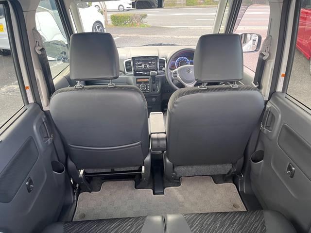 スペーシアカスタム XSリミテッド 左右パワースライドドア ハーフレザーシート ルーフブラックパールツートーン リミテッド専用ブラックペイントアルミホイール(20枚目)