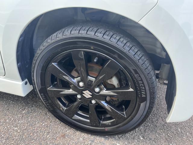 スペーシアカスタム XSリミテッド 左右パワースライドドア ハーフレザーシート ルーフブラックパールツートーン リミテッド専用ブラックペイントアルミホイール(31枚目)