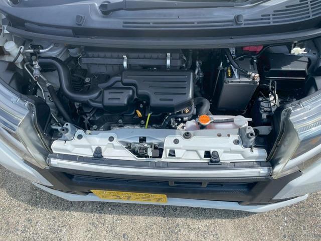 ムーヴ カスタム　Ｘ　ハイパーＳＡＩＩ　ストラーダナビ／フルセグ／ＤＶＤ／ＢＴ・スマートアシスト・ハーフレザーシート・ＥＴＣ・純１４インチアルミ・ＬＥＤライト・フォグランプ・オートリトラミラー・車線逸脱・誤発信抑制・ベンチシート（26枚目）