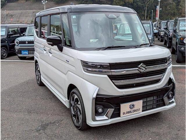 スペーシアカスタム ＨＶ　ＸＳ　９型ナビ／Ａカープレイ（10枚目）