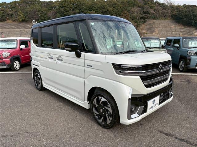 スペーシアカスタム HV XS 9型ナビ/Aカープレイ(10枚目)