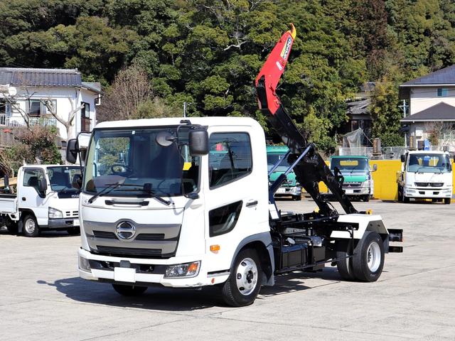 　４ｔ　フックロール　ベッドレス　脱着装置付コンテナ専用車　２ＫＧ－ＦＣ２ＡＢＡ(27枚目)