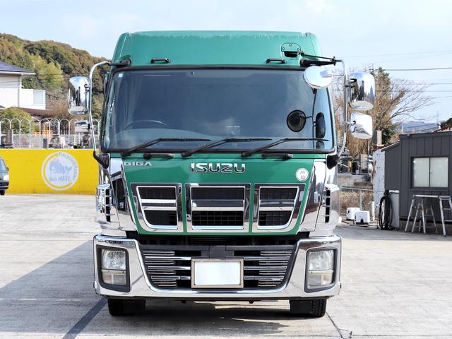 ギガ(いすゞ) 25t 重機運搬車 4軸低床 ハイルーフ 喜多村 ギガ(いすゞ) 25t 重機運搬車 4軸低床 ハイルーフ 喜多村