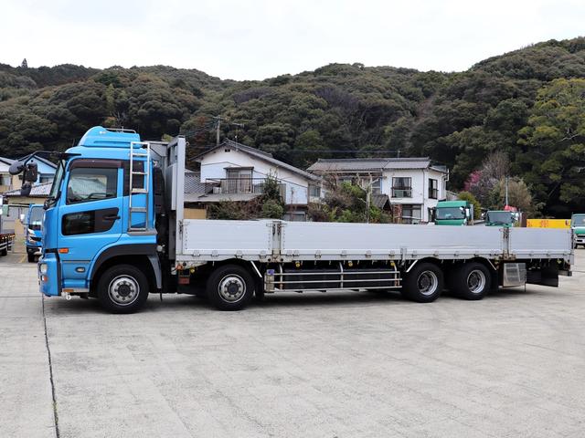 クオン 　２５ｔ　平ボデー　４軸低床　総輪エアサス　７方開　ＡＴ車　ＱＫＧ－ＣＧ５ＺＥ（45枚目）