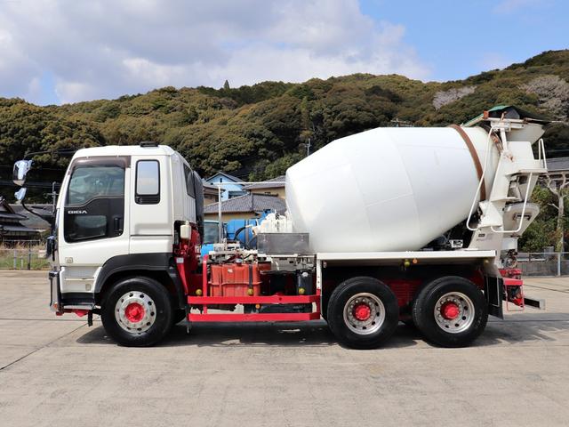 ギガ 　１０ｔ　コンクリートミキサー車　新明和　ＱＫＧ－ＣＸＺ７７ＡＴ（45枚目）