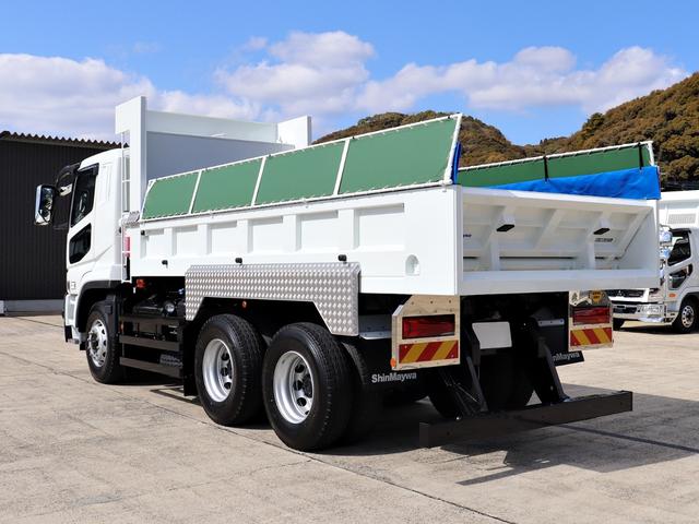 スーパーグレート 　１０ｔ　ダンプ　Ｌゲート　新明和　ＡＴ車　２ＰＧ－ＦＶ８０ＨＸ（2枚目）