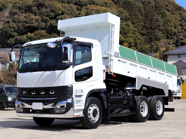 スーパーグレート 　１０ｔ　ダンプ　Ｌゲート　新明和　ＡＴ車　２ＰＧ－ＦＶ８０ＨＸ（7枚目）