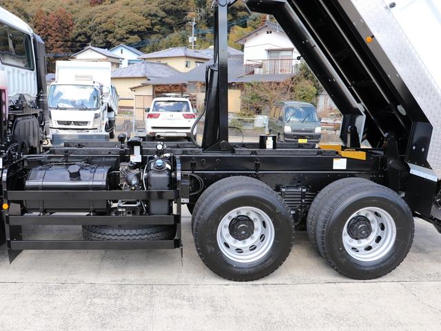 スーパーグレート 　１０ｔ　ダンプ　Ｌゲート　新明和　ＡＴ車　２ＰＧ－ＦＶ８０ＨＸ（13枚目）