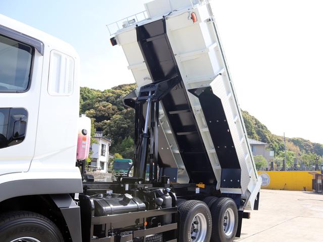 スーパーグレート 　１０ｔ　ダンプ　新明和　電動コボレン付　２ＫＧ－ＦＶ７０ＨＸ（15枚目）