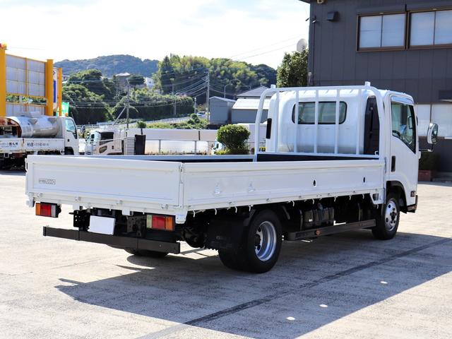 エルフトラック  2t 平ボデー 全低床 ワイドロング TKG-NPR85AR(2枚目)
