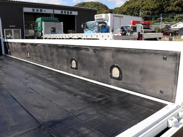 エルフトラック  2t 平ボデー 全低床 ワイドロング TKG-NPR85AR(12枚目)