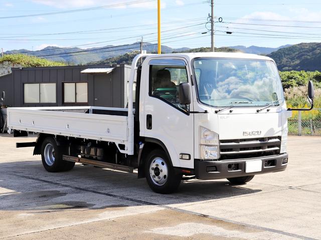 エルフトラック  2t 平ボデー 全低床 ワイドロング TKG-NPR85AR(27枚目)