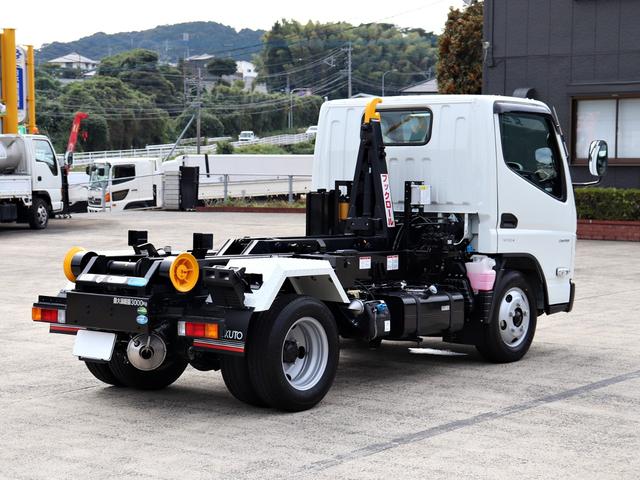 キャンター 3t フックロール 4ナンバー 極東開発 2RG-FBAV0(2枚目)