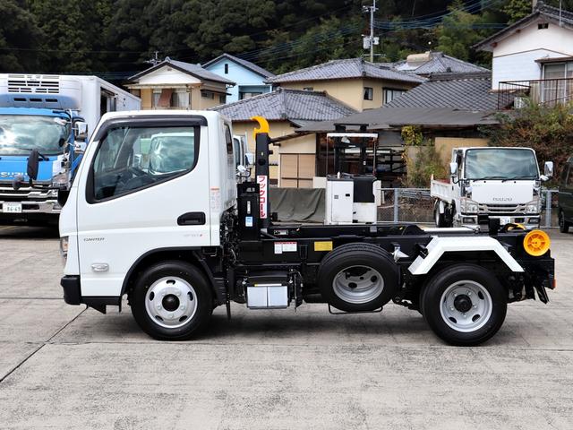 キャンター 3t フックロール 4ナンバー 極東開発 2RG-FBAV0(13枚目)