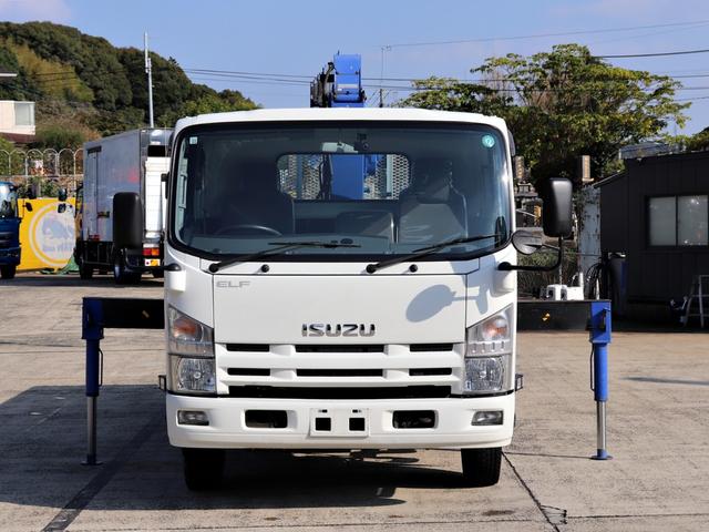 エルフトラック 　４ｔ　４段クレーン付　ラジコン　ワイドロング　高床　ＳＫＧ－ＮＰＲ８５ＹＮ（43枚目）