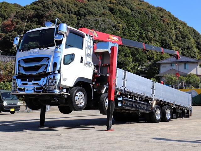 ギガ 25t セルフ 4段クレーン付 ラジコン ウインチ 4軸低床 2PG-CYJ77C(7枚目)