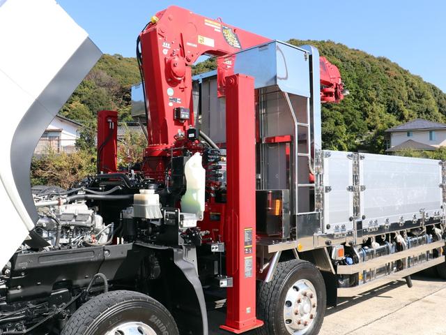 ギガ 25t セルフ 4段クレーン付 ラジコン ウインチ 4軸低床 2PG-CYJ77C(14枚目)