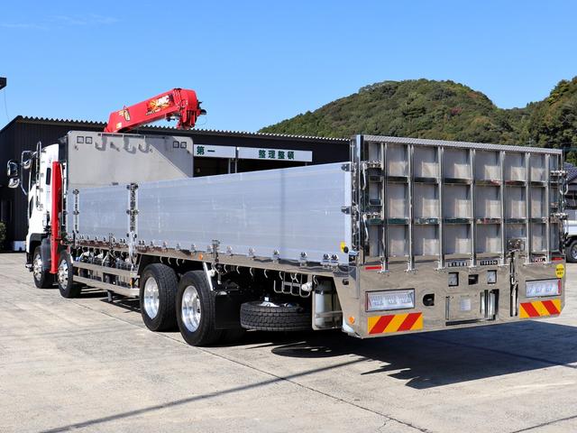 ギガ 25t セルフ 4段クレーン付 ラジコン ウインチ 4軸低床 2PG-CYJ77C(50枚目)