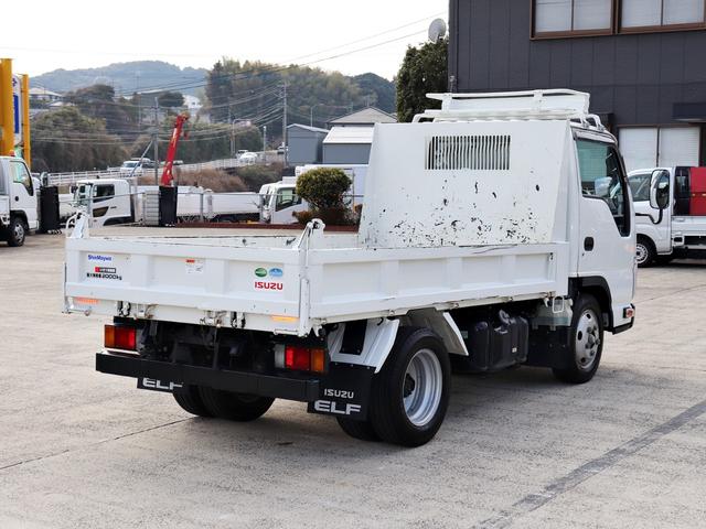 エルフトラック 2t ダンプ 全低床 支柱無 多目的ダンプ TPG-NJR85AN(2枚目)