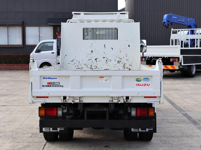 エルフトラック 2t ダンプ 全低床 支柱無 多目的ダンプ TPG-NJR85AN(3枚目)