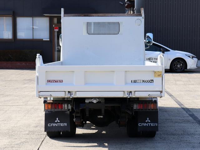 キャンター 2t ダンプ 全低床 支柱無 多目的ダンプ KK-FE71EBD(3枚目)