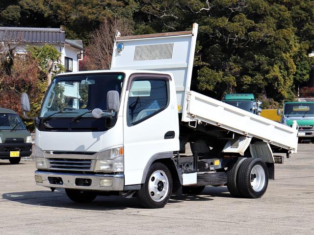 キャンター 2t ダンプ 全低床 支柱無 多目的ダンプ KK-FE71EBD(7枚目)