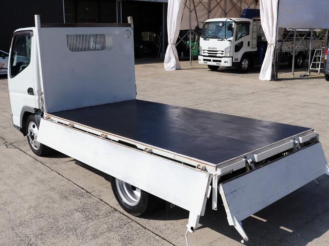 キャンター 2t ダンプ 全低床 支柱無 多目的ダンプ KK-FE71EBD(11枚目)