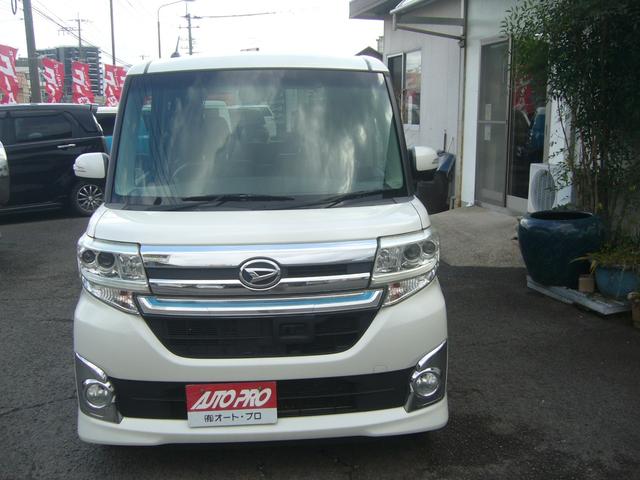 タント カスタムRS トップエディションSA 社外ナビ ETC バックカメラ 前後ドラレコ ターボ キーフリー プッシュスタート(3枚目)