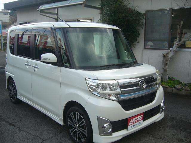 タント カスタムRS トップエディションSA 社外ナビ ETC バックカメラ 前後ドラレコ ターボ キーフリー プッシュスタート(4枚目)