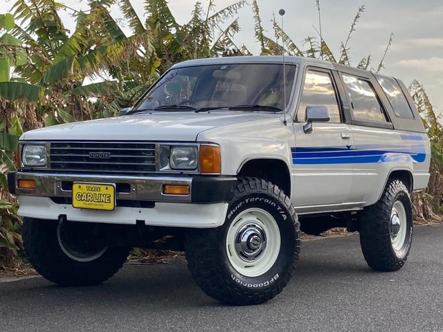 ハイラックスサーフ ＳＳＲリミテッド　４Ｒｕｎｎｅｒ　ＳＲ５仕様　　ＲＡＮＣＨＯリフトアップ　ナルディステアリング　レトロフィット変換（15枚目）