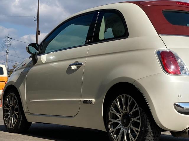 ５００Ｃ ツインエア　ラウンジ　ラルグス車高調　社外マフラー　タワーバー　電動オープン（16枚目）